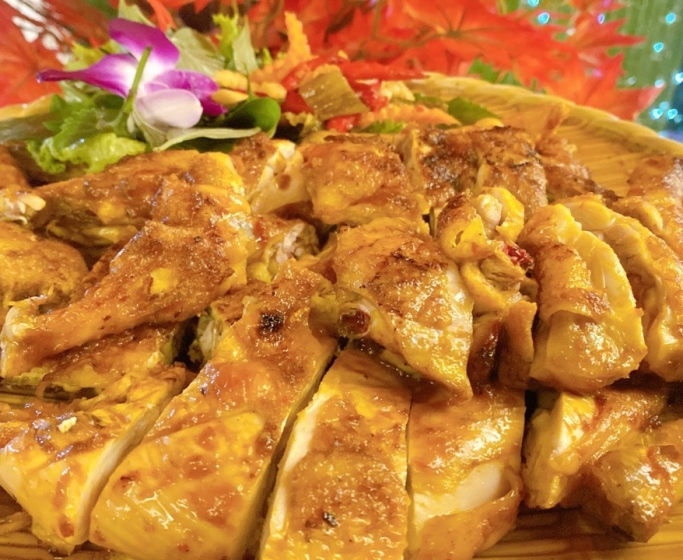 Gà Ta  Nướng Muối Ớt