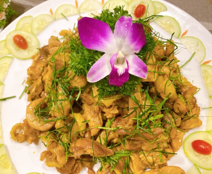 Gà Rang  Lá Chanh