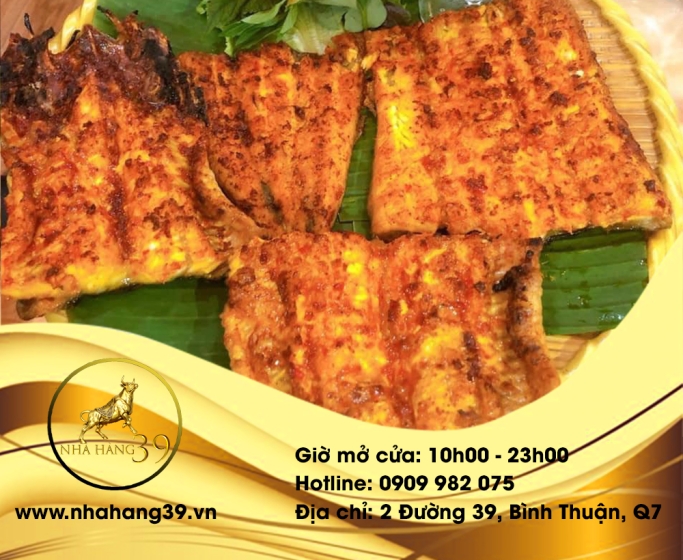 Cá chình nướng muối ớt 
