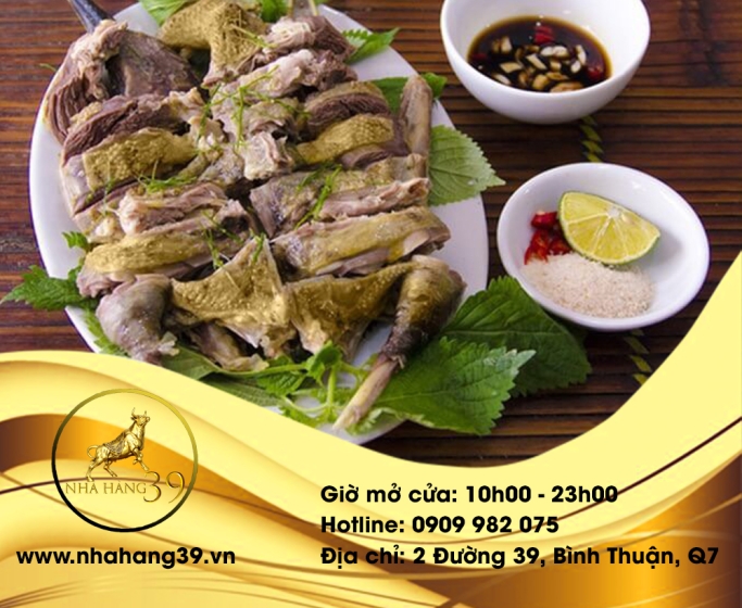 Vịt trời hấp 