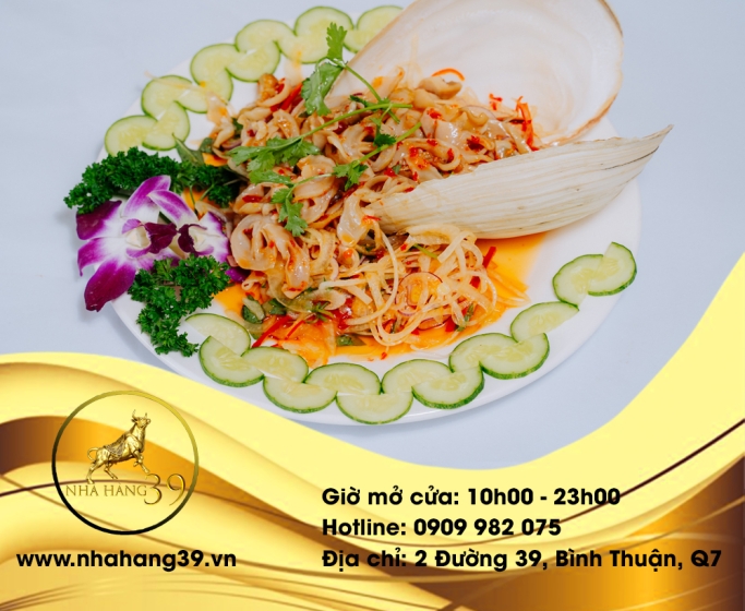 Gỏi Ốc vòi voi 