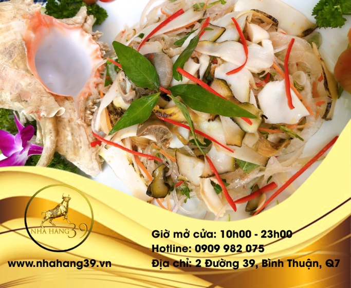 Gỏi ốc gai