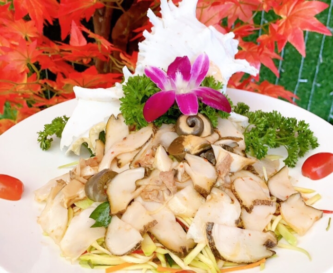 Gỏi ốc gai